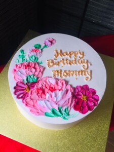 hand-painted cake 18