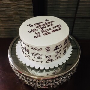 hand-painted cake 14