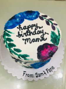 hand-painted cake 5