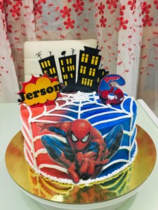 spiderman cake 4