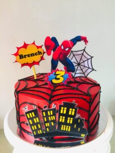 spiderman cake 3