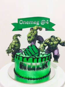 incredible hulk cake