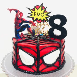 spiderman cake