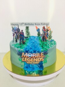 mobile legends cake 3