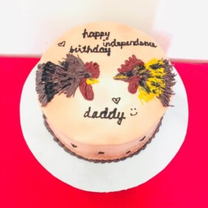 cockfighter cake design