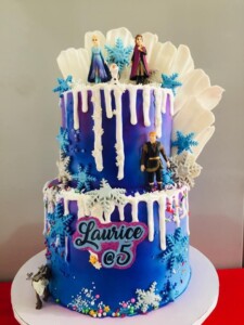 frozen cake designs