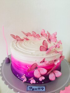 butterfly birthday cake for girls